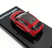 Load image into Gallery viewer, HJ 1:64 JDM Red GR Yaris RZ Sports Model Diecast Metal Car New Collection
