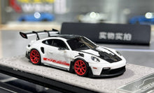 Load image into Gallery viewer, HH 1:64 White Red Rims 992.1 GT3 RS Sports Model Diecast Resin Car New Collection
