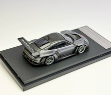Load image into Gallery viewer, HKM 1:64 Gray 911 GT3 R 992 Rennsport Sport Model Diecast Metal Car New Collection
