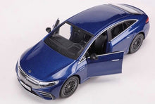 Load image into Gallery viewer, Maisto 1:27 Blue 2022 EQS EV Sedan Sports Model Toy Diecast Metal Car BN
