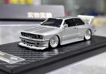 Load image into Gallery viewer, NA 1:64 Silver E30 Coupe Pandem Racing Sports Model Diecast Resin Car New Collection
