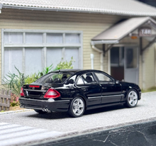 Load image into Gallery viewer, King 1:64 Black E63 AMG W211 Sedan Sports Model Diecast Metal Car New Collection
