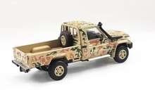 Load image into Gallery viewer, RM 1:64 Yellow Camo LC79 Pickup Truck Middle East Model Diecast Metal Car New
