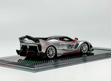 Load image into Gallery viewer, U2 1:64 Silver FXX-K EVO #22 Super Racing Sports Model Diecast Resin Car New Collection

