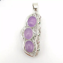 Load image into Gallery viewer, Nature Jade Lucky Beans Pendant Necklace Gift For Woman Jewelry charm Blessing D
