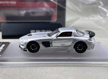 Load image into Gallery viewer, FW 1:64 Silver SLS BS Coupe Sports Open Model Diecast Metal Car New Collection
