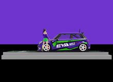 Load image into Gallery viewer, TM 1:64 EVA Mini Cooper Figure Sports Model Diecast Metal Car BN
