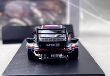 Load image into Gallery viewer, SW 1:64 Black Apple #89 RWB 993 Big Spoiler Sports Model Diecast Metal Car New Collection
