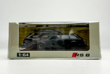 Load image into Gallery viewer, JEC 1:64 Black RS6 Widebody Wagon DTM Sports Model Diecast Resin Car New Collection

