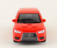 Load image into Gallery viewer, WELLY 1:36 Red Lanser EVOLUTION X Racing Sports Model Diecast Toy Metal Car
