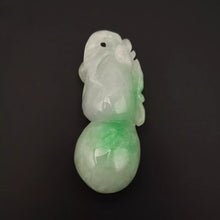 Load image into Gallery viewer, Nature Jade Gourd Pendant Necklace Gift Jewelry charm Blessing Lucky Wealth new
