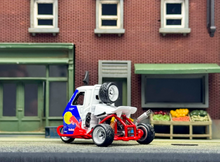 Load image into Gallery viewer, Liberty 1:64 Blue 3 Wheeled Motorcycle Sports Model Diecast Metal Car New Collection
