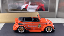 Load image into Gallery viewer, HKM 1:64 Orange VW RWB Beetle Convertible Sports Model Diecast Metal Car New Collection
