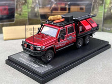 Load image into Gallery viewer, AB 1:64 Land Cruiser J70 LC79 Pickup Truck 6x6 Model Diecast Metal Car New
