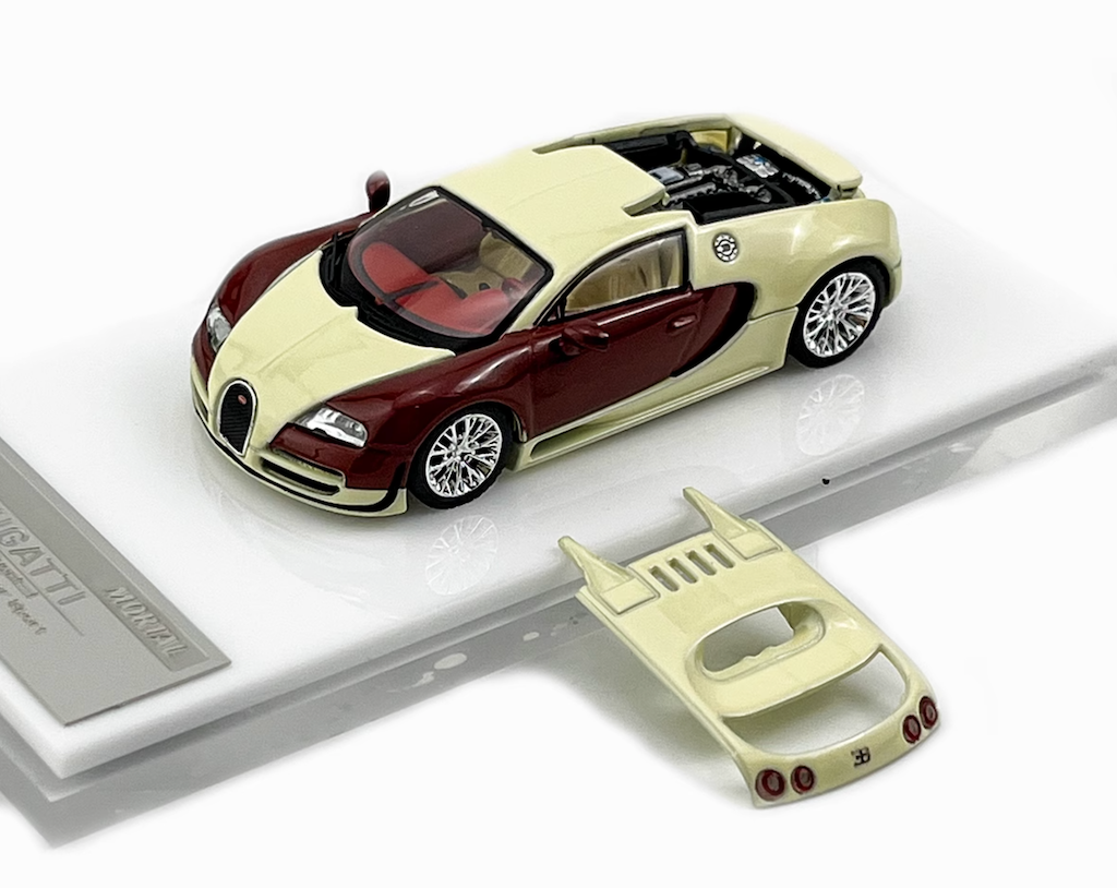 Mortal 1:64 Yellow Red 2010 Veyron Super Sports Model Diecast Metal Car New Collection