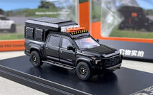 Load image into Gallery viewer, GCD 1:64 Black 4 Runner Tundra Pickup Camper Model Diecast Metal Car New Collection

