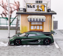 Load image into Gallery viewer, HKM 1:64 Green Agera One 1 Super Racing Sports Model Diecast Metal Car

