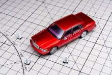 Load image into Gallery viewer, MK 1:64 Red HEC Lincoln Town Car Luxury Sedan Model Diecast Metal Car New Collection

