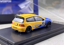 Load image into Gallery viewer, SW 1:64 JDM Civic SIR Eg6 Hatchback Spoon Sports Model Diecast Metal Car New Collection
