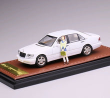 Load image into Gallery viewer, WTX 1:64 1994 White 600Sel W140 Sedan Figure Model Diecast Metal Car New Collection
