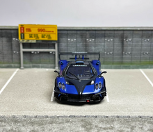 Load image into Gallery viewer, CM 1:64 Blue Zonda Super Racing Sports Model Diecast Metal Car
