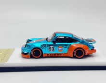 Load image into Gallery viewer, MC 1:64 Plating Blue RWB 930 Widebody #93 Sports Model Diecast Metal Car New Collection
