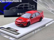 Load image into Gallery viewer, ATS 1:64 JDM Red Lancer Evolution EVO IX 9 Sports Model Diecast Metal Car New Collection
