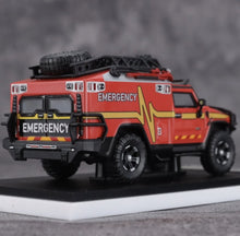 Load image into Gallery viewer, MK 1:64 Red H2 Animal Rescue Vehicle ORV Model Diecast Metal Car New Collection
