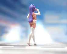Load image into Gallery viewer, 1:64 Painted Figure Model Miniature Resin Diorama Sand Sexy Girl Cartoon Cute
