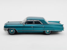 Load image into Gallery viewer, MK 1:64 Blue HEC Scene 1962 Deville Muscle Sedan Model Diecast Metal Car New Collection
