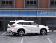 Load image into Gallery viewer, LCD 1:64 White Toyota Highlander SUV Sports Model Toy Diecast Metal Car Box
