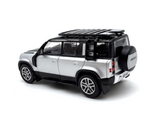 Load image into Gallery viewer, 1:76 Silver Land Rover Defender 110 Sports ORV Model Diecast Metal Car New Collection
