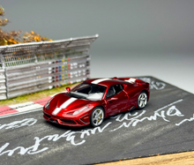 Load image into Gallery viewer, TOC 1:64 Red FE458 Speciale Sports Model Diecast Metal Car New Collection
