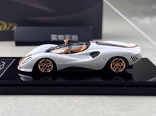 Load image into Gallery viewer, Mirage 1:64 White P72 Racing Sports Model Diecast Metal Car New Collection
