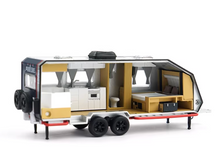 Load image into Gallery viewer, XCARTOYS 1:64 Black Series HQ21 Off Road Trailer RV Model Diecast Metal Car
