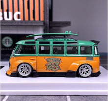 Load image into Gallery viewer, LMLF 1:64 VW T1 RWB Van Bus Camper Kombi Turtles Model Diecast Metal Car New Collect

