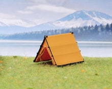 Load image into Gallery viewer, 1:64 Painted Figure Model Miniature Resin Diorama Sand Tent Camping Outdoor Toy
