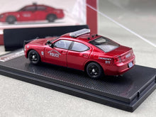 Load image into Gallery viewer, Rollin 1:64 2008 Red Ridely Township Police Charger Model Diecast Metal Car
