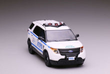 Load image into Gallery viewer, 1:64 596 White Explorer State Police SUV Sports Model Diecast Metal Car New Collection
