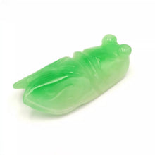 Load image into Gallery viewer, Nature Cicada Jade Pendant Necklace Gift Jewelry charm Blessing Lucky Fortune b
