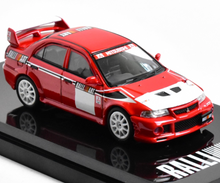 Load image into Gallery viewer, HobbyJapan 1:64 Red Ralli Lancer Evolution EVO 6 VI Model Diecast Metal Car
