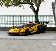 Load image into Gallery viewer, HH 1:64 Yellow Essenza SCV12 Racing Sports Model Diecast Metal Car New Collection
