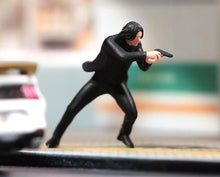 Load image into Gallery viewer, 1:64 Painted Figure Model Miniature Resin Diorama Sand Killer Suit Man Black Toy
