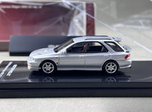 Load image into Gallery viewer, MH 1:64 Silver Impreza WRX STI Wagon VI Sports Model Diecast Metal Car New Collection
