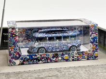Load image into Gallery viewer, Liberty 1:64 Blue Sunflower VW T1 Kombi Van Camper Model Diecast Metal Car
