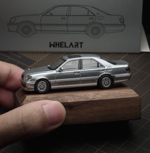 Load image into Gallery viewer, WHELART 1:64 Silver 2003 11th Crown Athlete Sedan Model Diecast Metal Car New Collection
