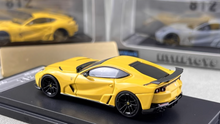 Load image into Gallery viewer, LT 1:64 Yellow 812 Novitec N-Largo Racing Sports Model Diecast Metal Car New Collection
