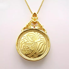 Load image into Gallery viewer, Nature Jade Fortune Pendant Necklace Gift Jewelry charm Blessing Lucky New c
