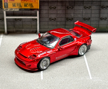 Load image into Gallery viewer, Master 1:64 JDM Red RX7 FD Rocket Bunny Sports Model Diecast Metal Car New Collection
