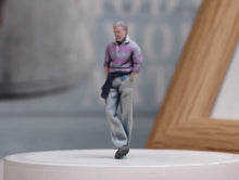 Load image into Gallery viewer, 1:64 Painted Figure Model Miniature Resin Diorama Toy Sand Strong Muscular Man

